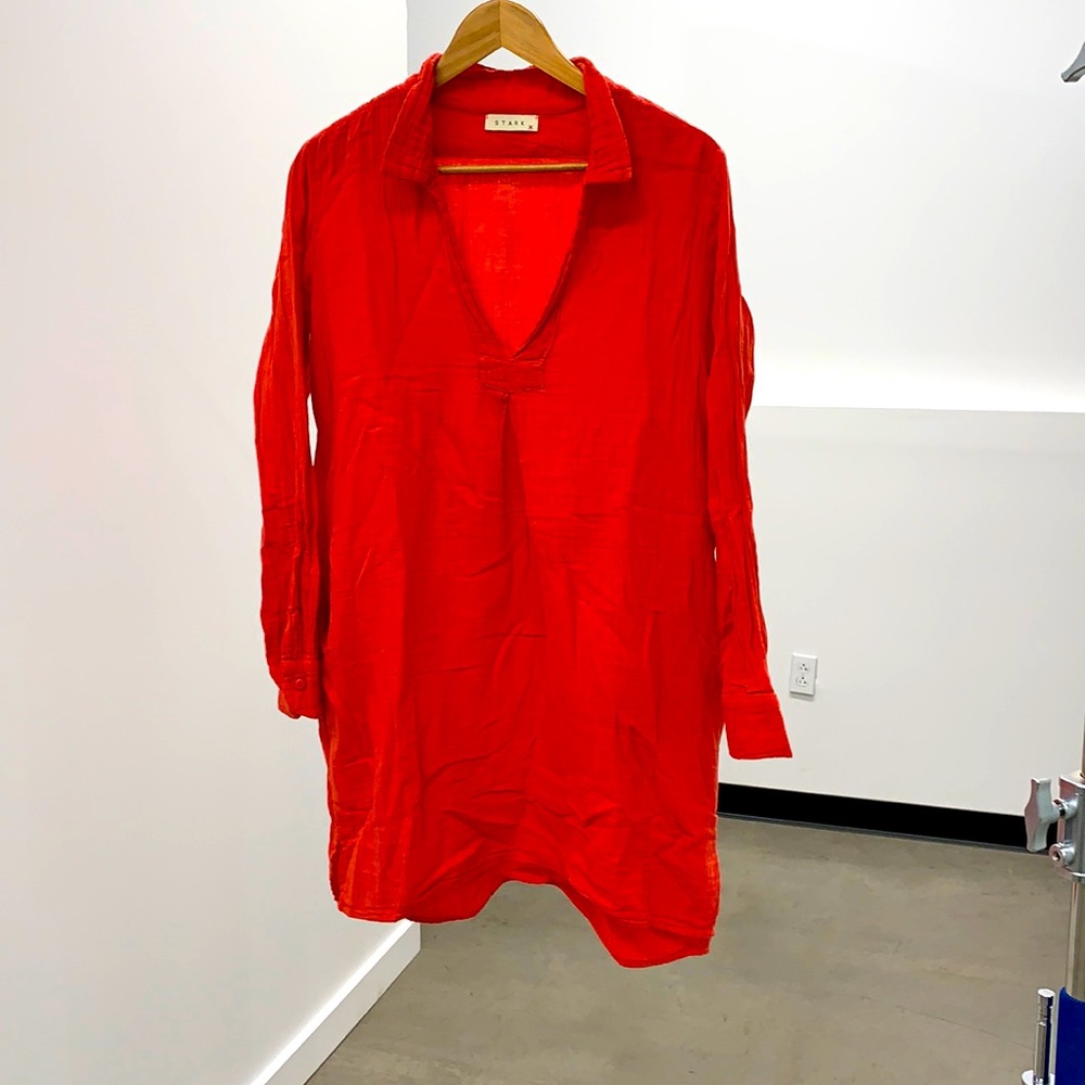 STARK X - orange tunic - SZ M